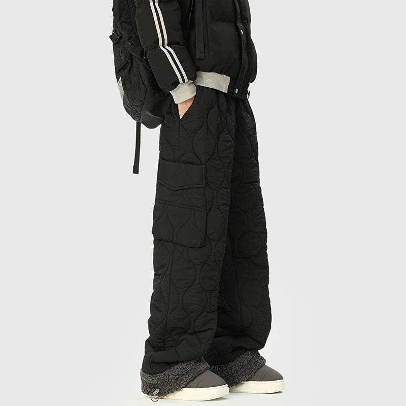Herrens Vida Ben Byxor Quiltade 5
