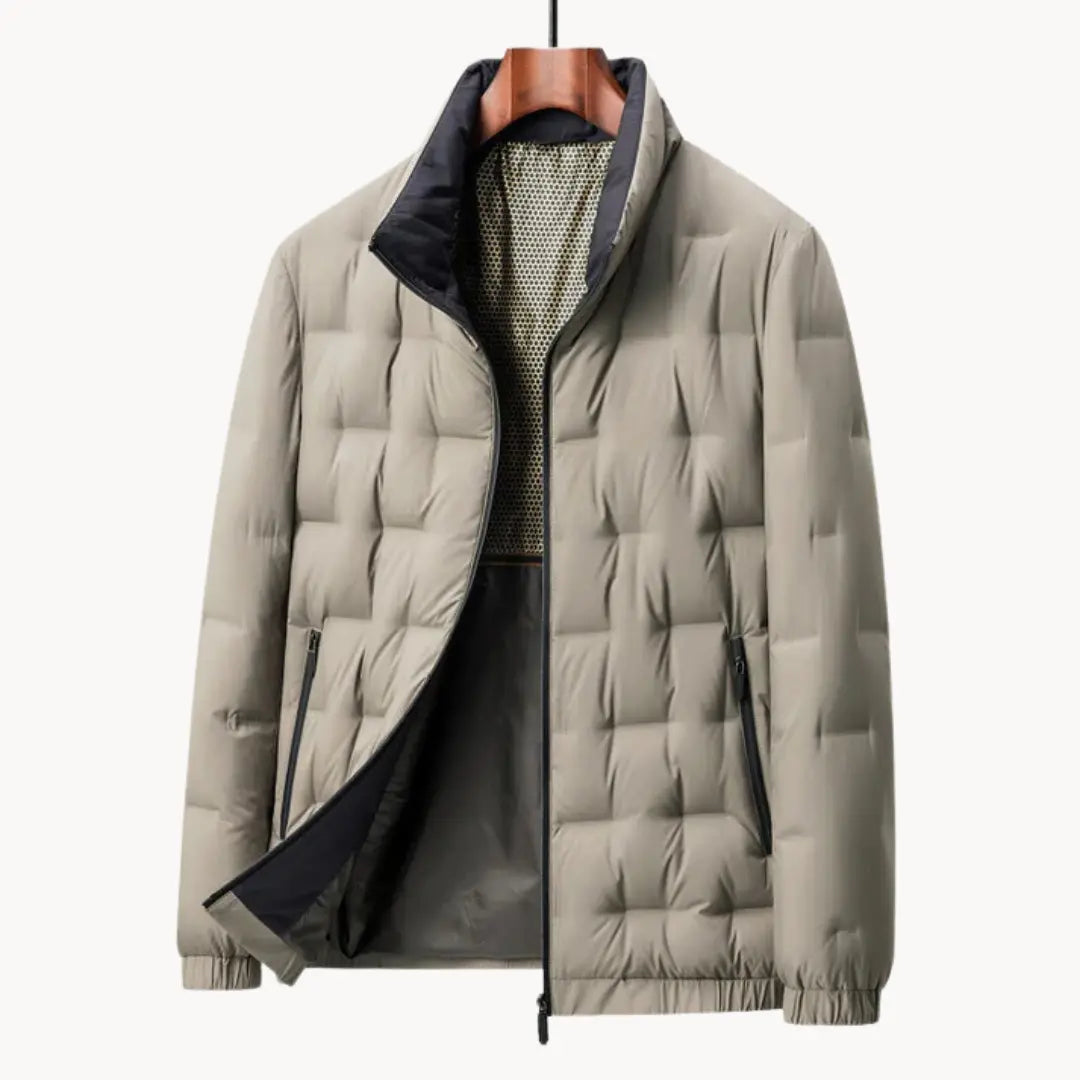 Herrjacka Allvädersjacka med Minimalistisk Design 0