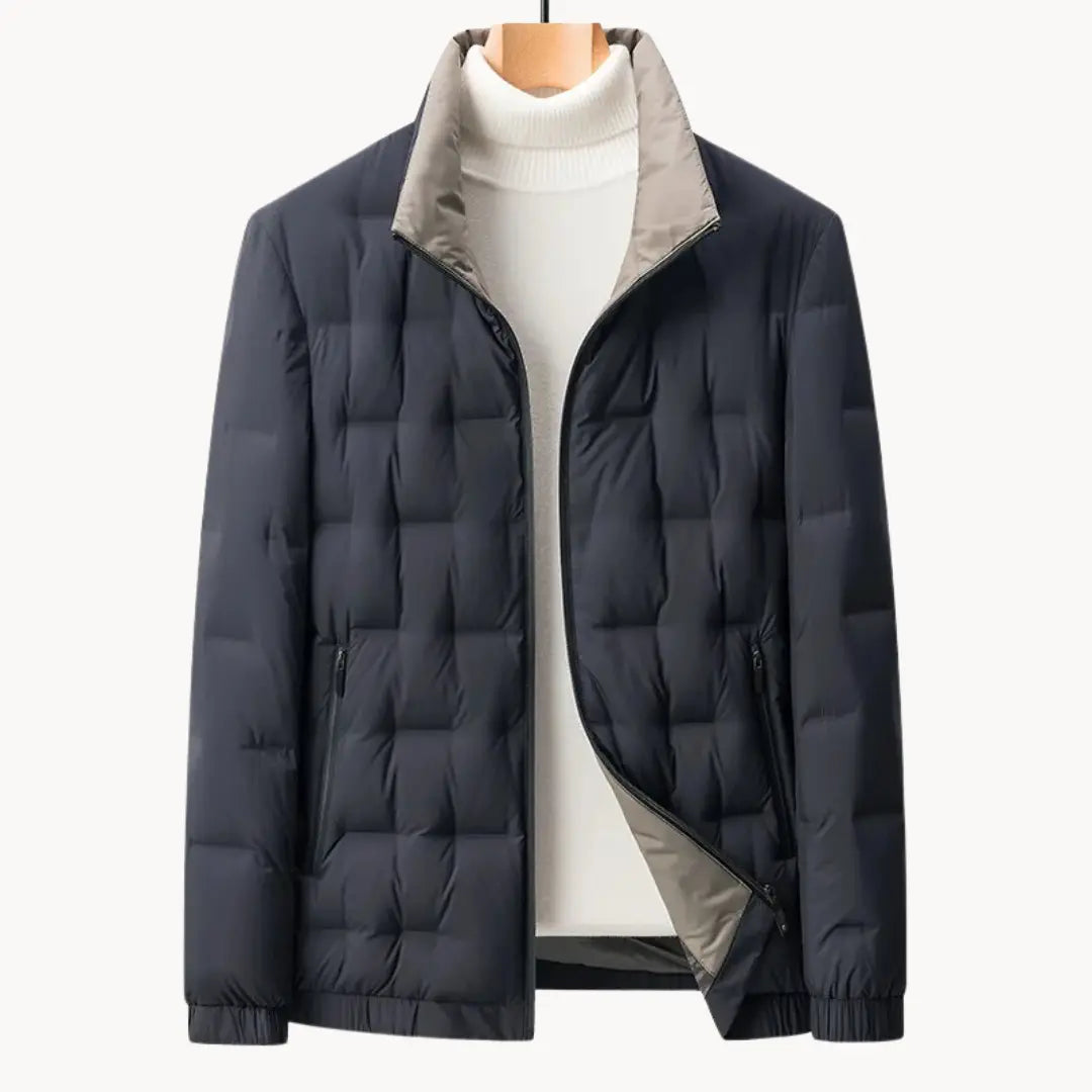 Herrjacka Allvädersjacka med Minimalistisk Design 3