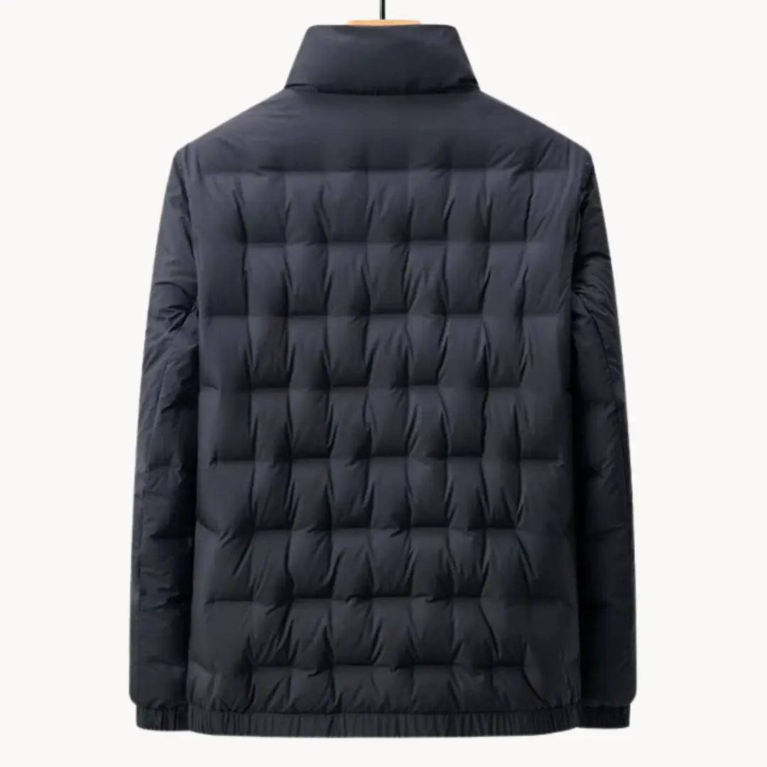 Herrjacka Allvädersjacka med Minimalistisk Design 4
