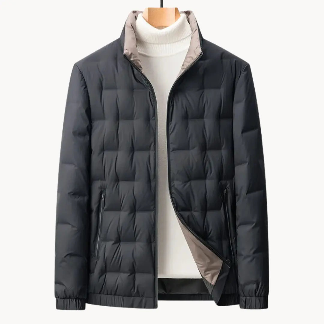 Herrjacka Allvädersjacka med Minimalistisk Design 5
