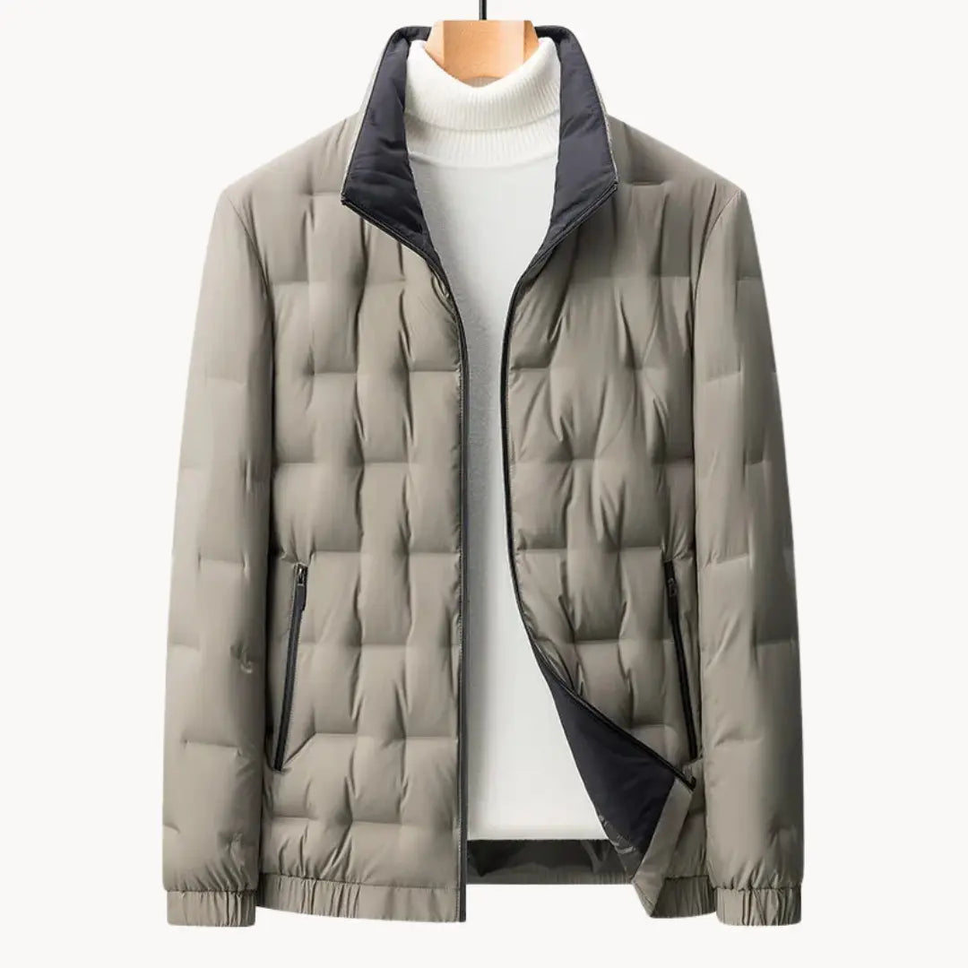 Herrjacka Allvädersjacka med Minimalistisk Design 7
