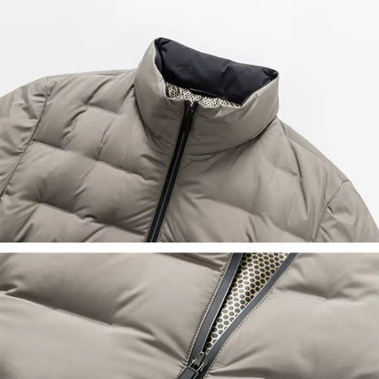Herrjacka Allvädersjacka med Minimalistisk Design 8