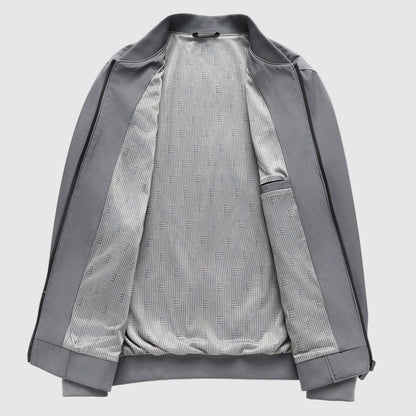 Herrjacka Bomberjacka Modern Design med Dragkedja 4