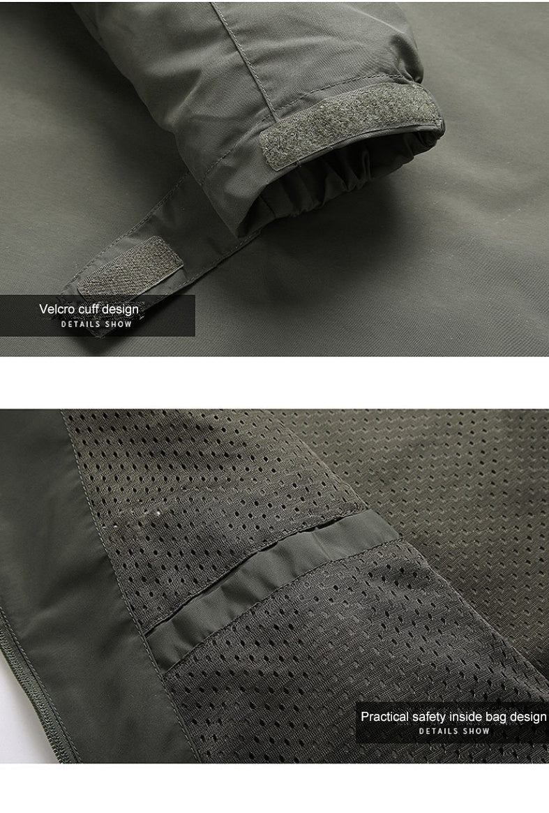 Herrjacka Softshell Modern Design för Utomhusaktiviteter 1