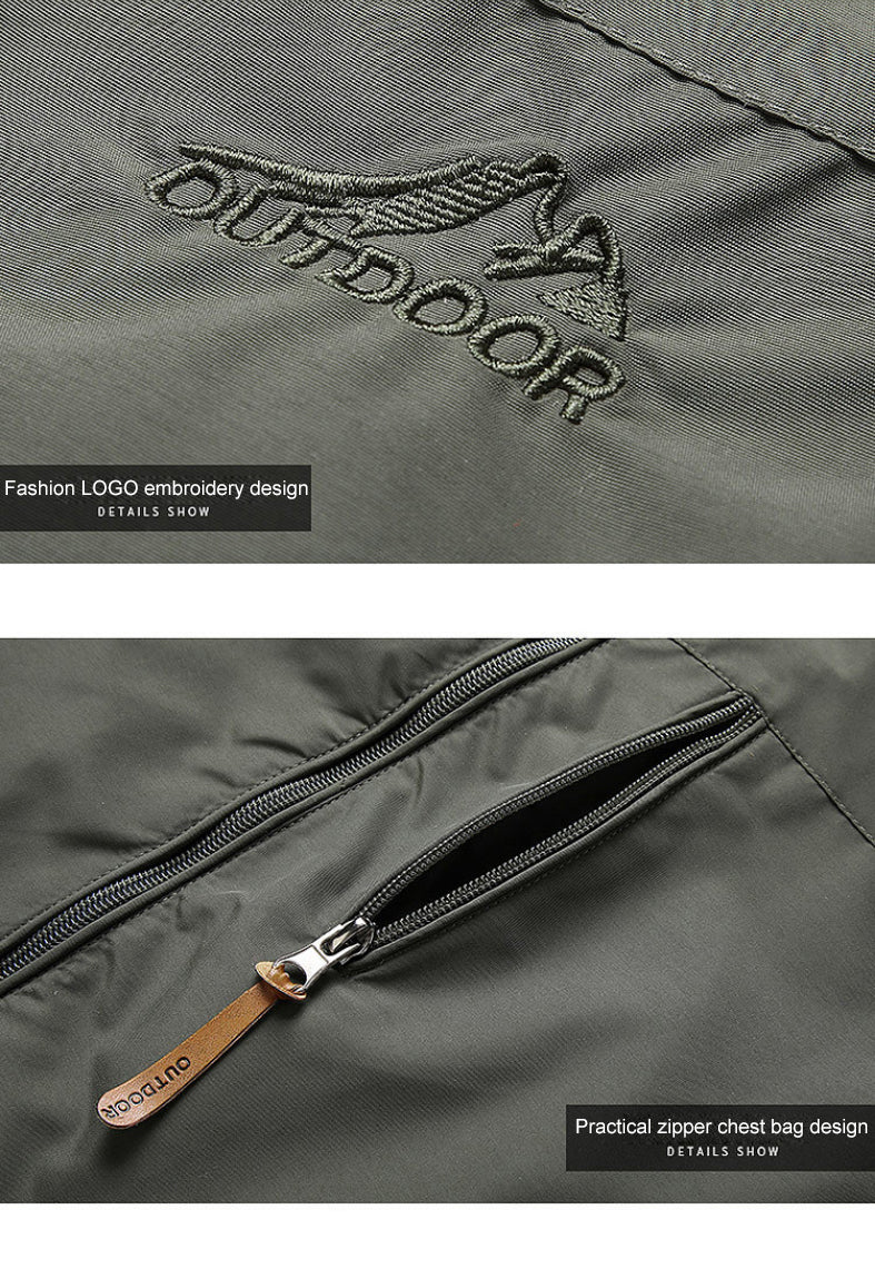 Herrjacka Softshell Modern Design för Utomhusaktiviteter 3
