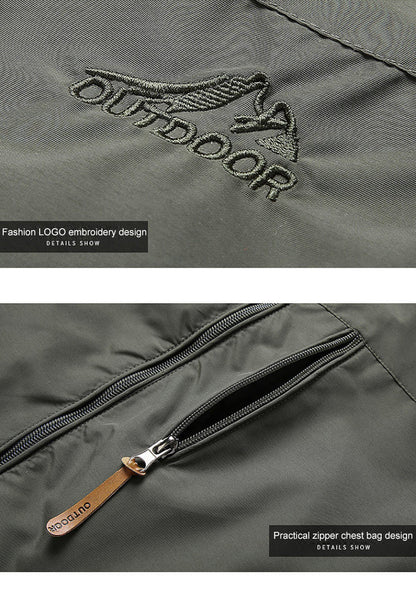Herrjacka Softshell Modern Design för Utomhusaktiviteter 3