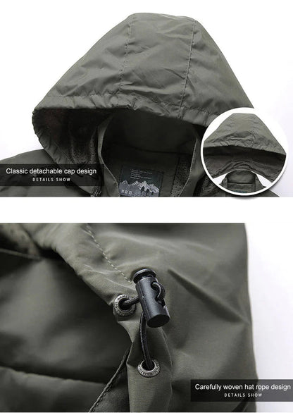 Herrjacka Softshell Modern Design för Utomhusaktiviteter 4