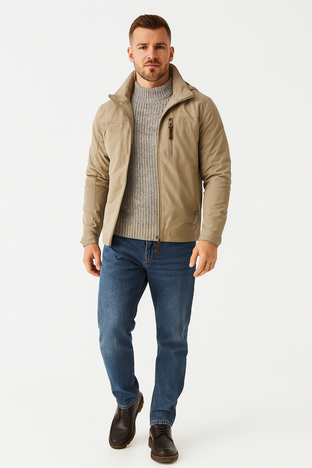 Herrjacka Vattentät För Utomhusaktiviteter Vinter 1