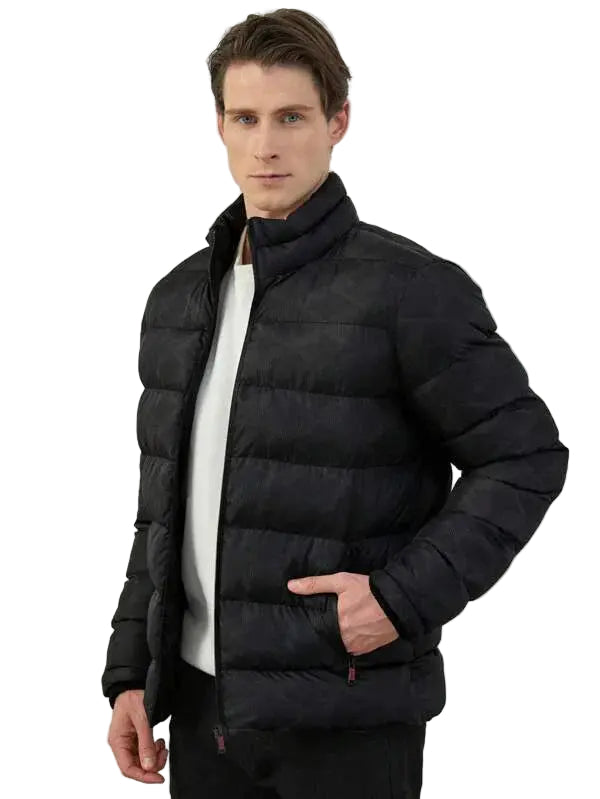 Herrjacka Vinter Fodrad Klassisk Stil 0