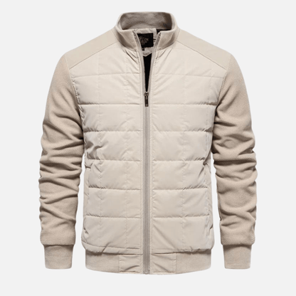 Herrjacka Vinter Klassisk Kviltad Design 1