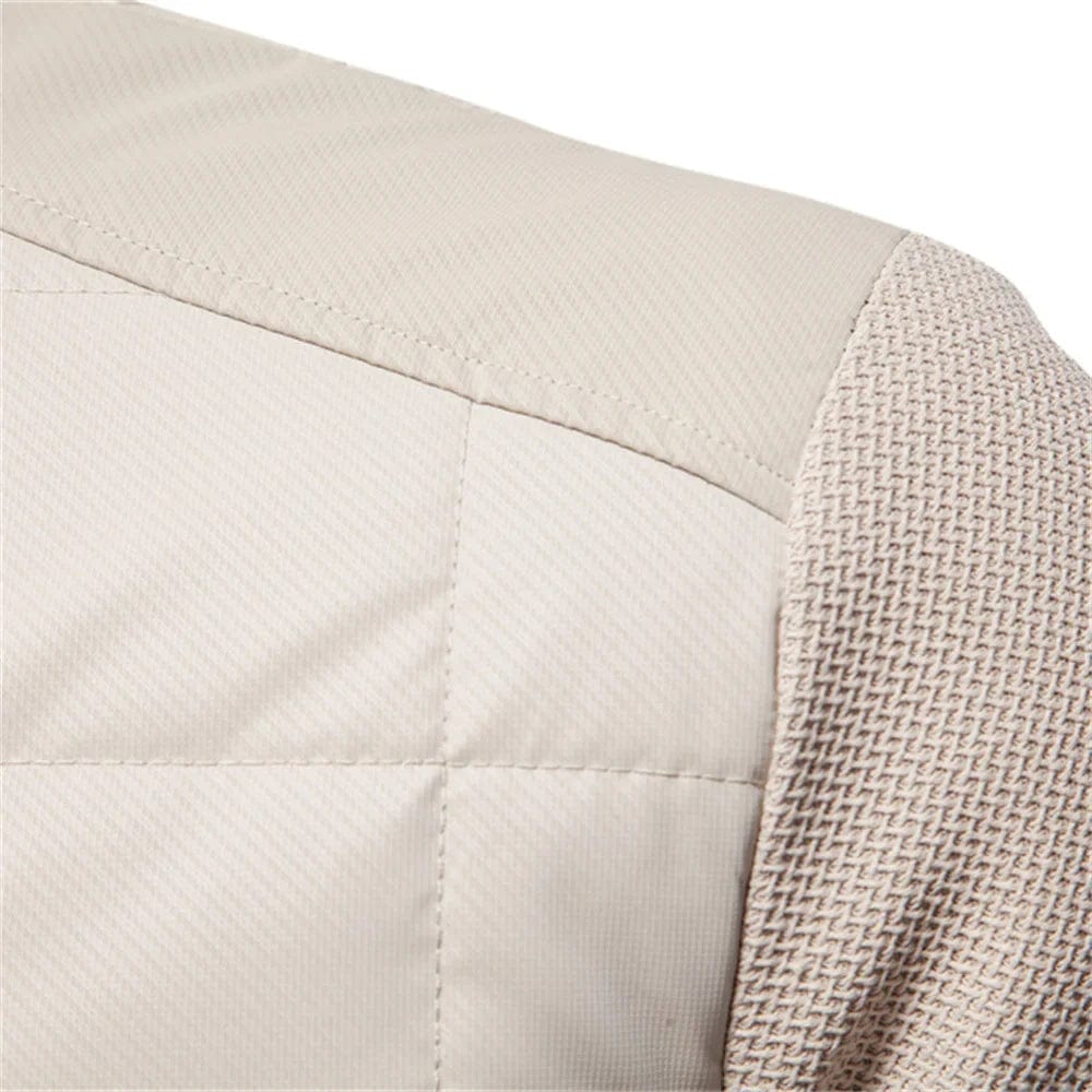 Herrjacka Vinter Klassisk Kviltad Design 4