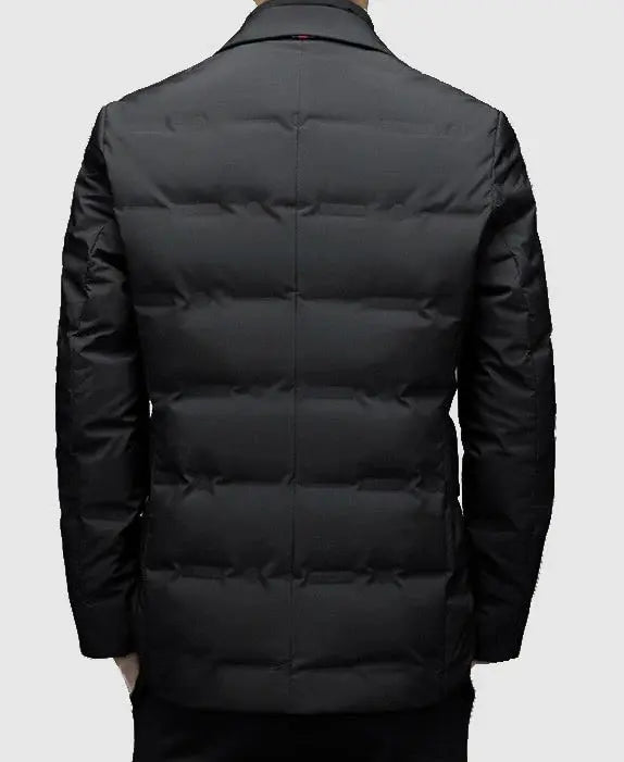 Herrjacka Vinter Modern Design med Vattenavvisande Yta och Funktionella Fickor 4