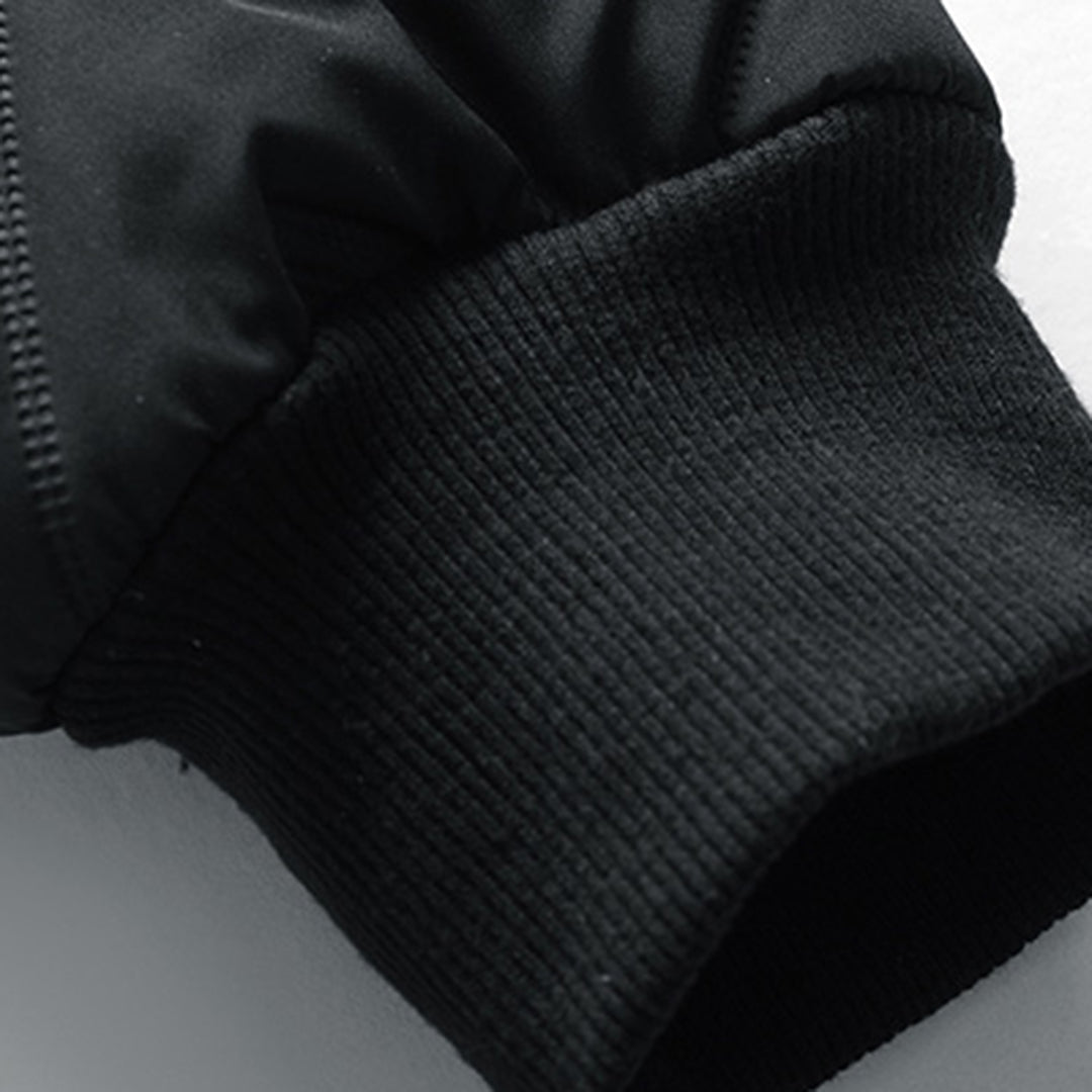 Herrjacka i modern stil med värmande material 6