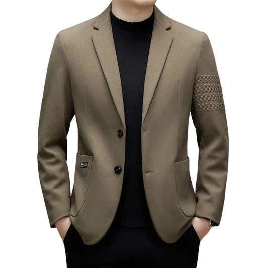Herrjacka med Minimalistisk Design 0