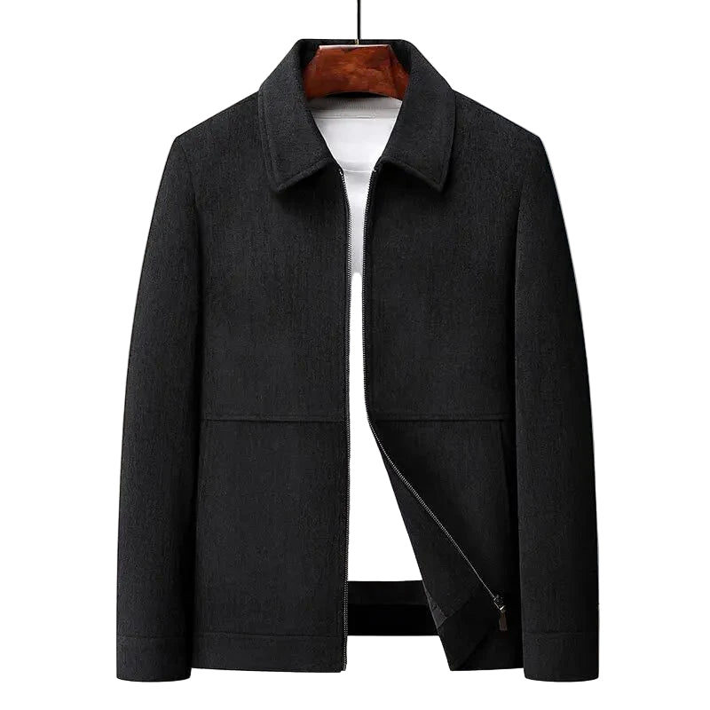 Herrjacka mellanlängd med tidlös design 3