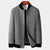 Herrkappa Slim Fit Herringbone Mönster Tidlös Design 6