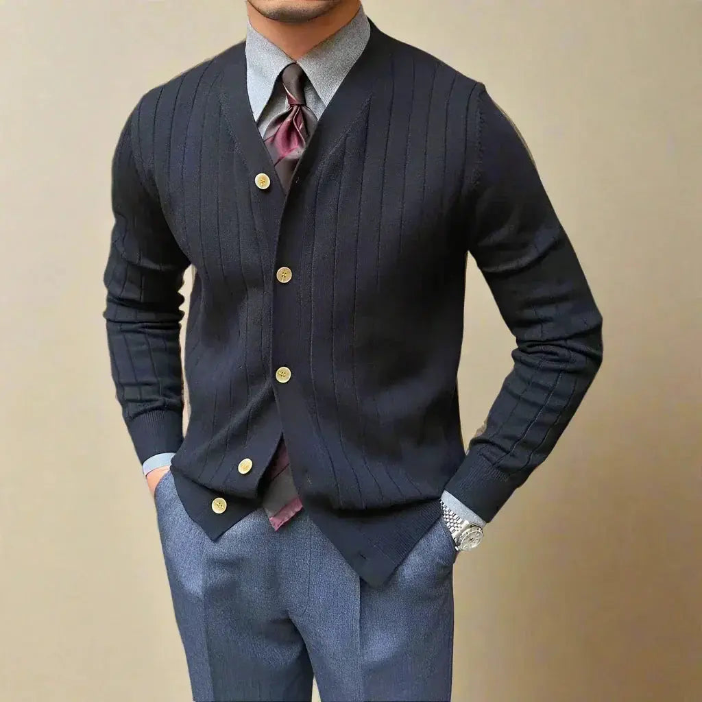 Herrkofta Klassisk Italiensk Design Figurnära Stil 2