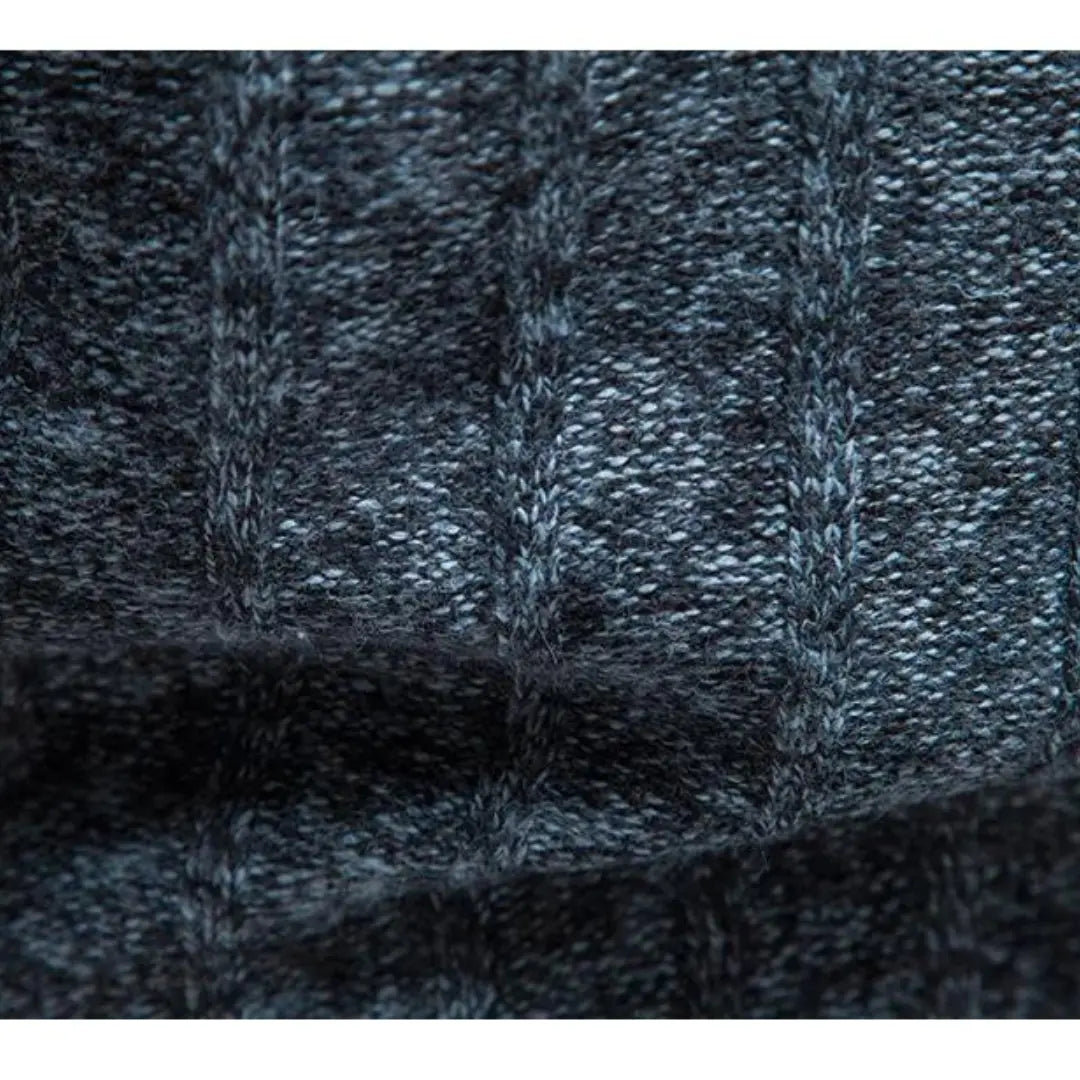 Herrkvartströja med Dragkedja Modern Stil 4