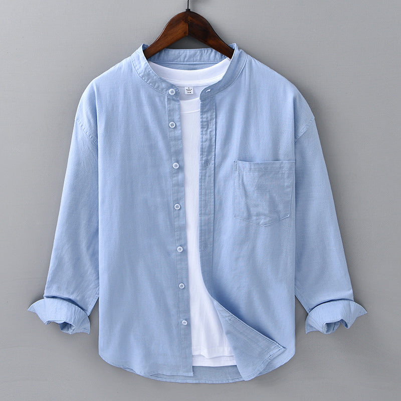 Herrskjorta Casual Stil 1