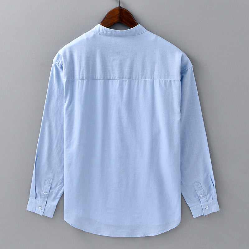 Herrskjorta Casual Stil 7