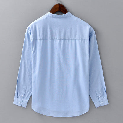 Herrskjorta Casual Stil 7