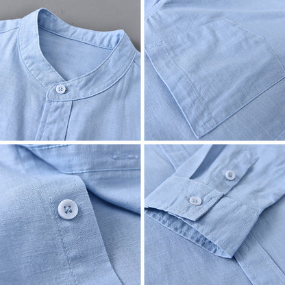Herrskjorta Casual Stil 8