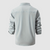 Herrskjorta Casual Worker Stil 100% Bomull Med Funktionella Fickor 4