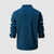 Herrskjorta Casual Worker Stil 100% Bomull Med Funktionella Fickor 8