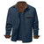 Herrskjorta Jacka Med Dubbelton Design I 100% Bomull 8