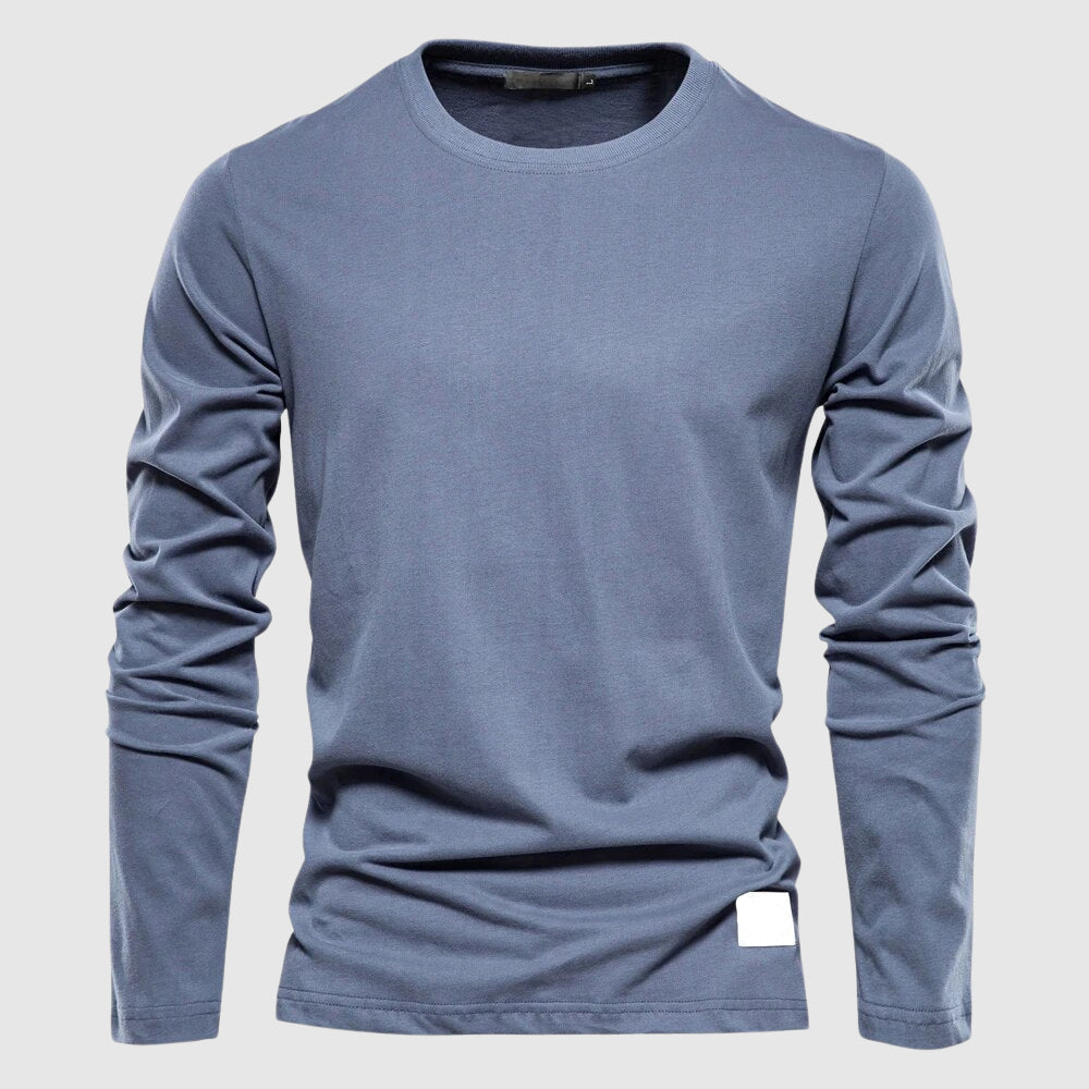 Herrskjorta Klassisk Stil Tidlös Design 1