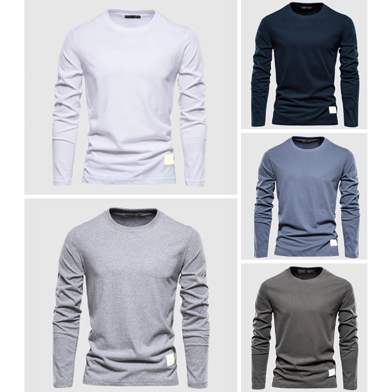 Herrskjorta Klassisk Stil Tidlös Design 5