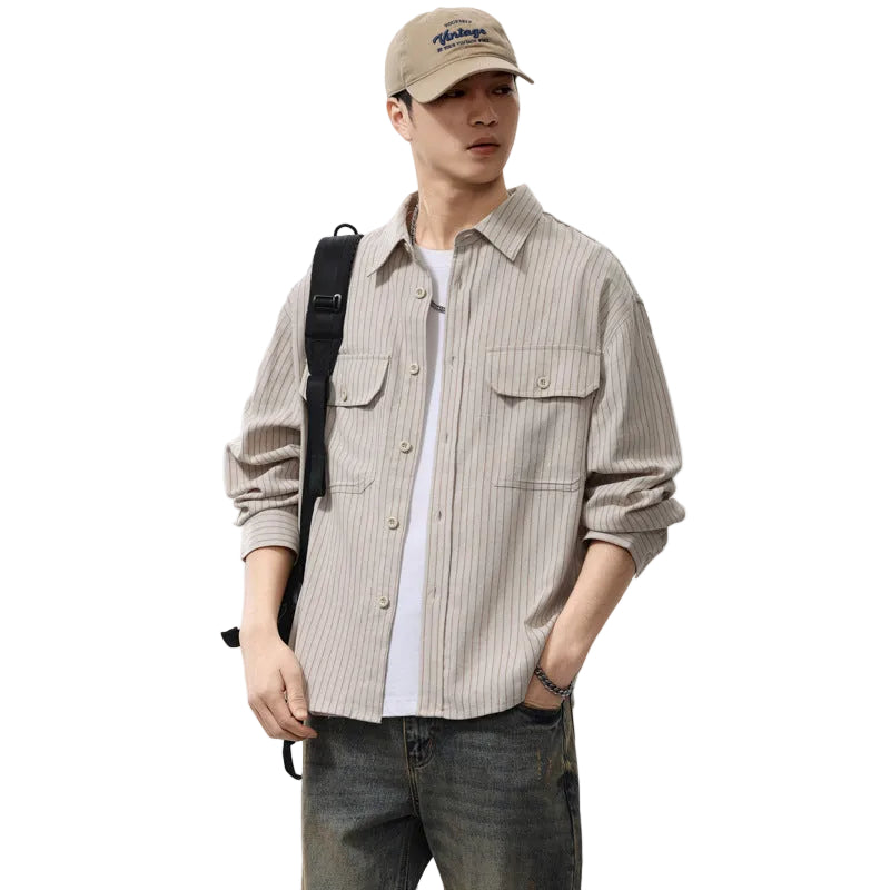 Herrskjorta Oversized Stilt 0