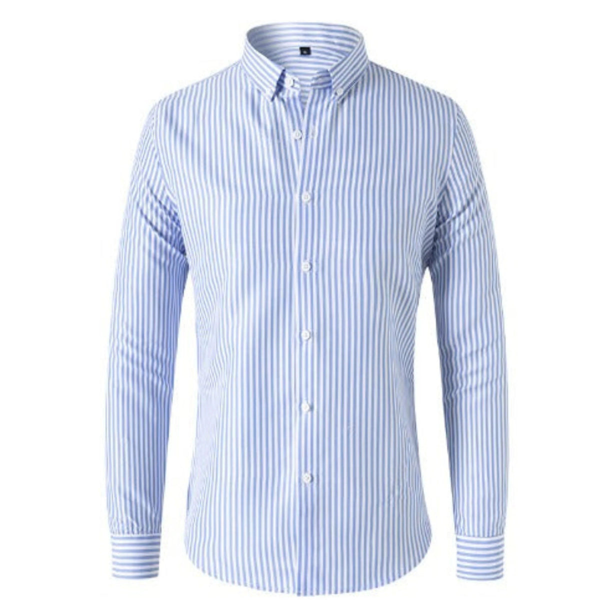 Herrskjorta Randig Modern Stil 3