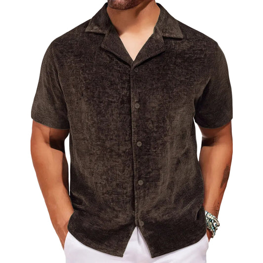Herrskjorta Retro Stil 0
