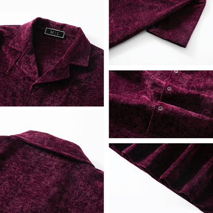 Herrskjorta Retro Stil 5