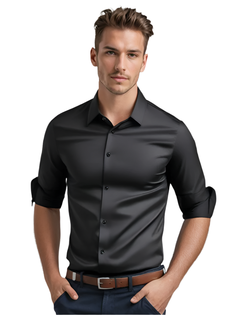 Herrskjorta Slim Fit Modern Design 0