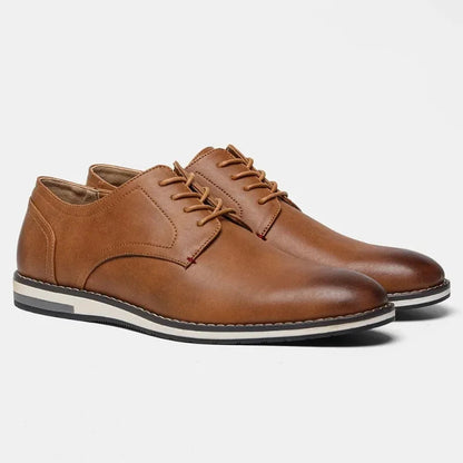 Herrskor Derby Stil Klassisk Design 2