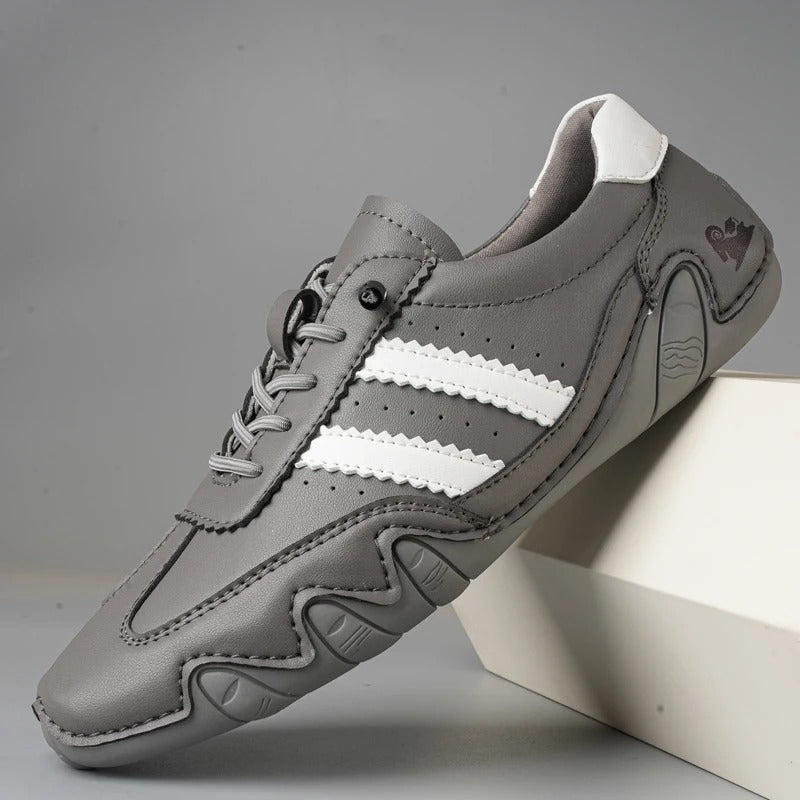 Herrskor Loafers i Läder med Ventilation 5