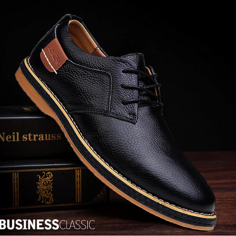 Herrskor Oxford Stil Snörning 0