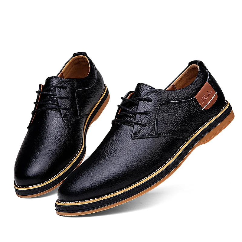 Herrskor Oxford Stil Snörning 1