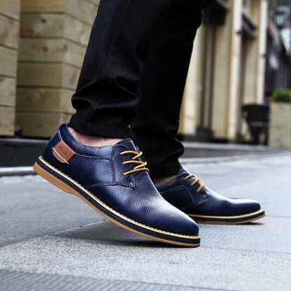 Herrskor Oxford Stil Snörning 5