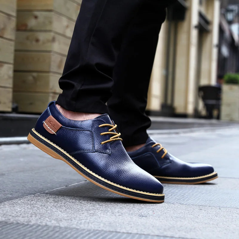 Herrskor Oxford Stil Snörning 5