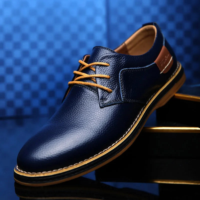 Herrskor Oxford Stil Snörning 7