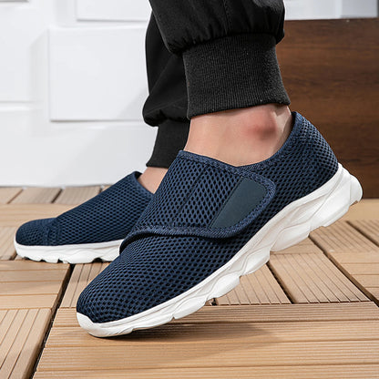 Herrskor Promenadskor för Bred Fot Mjuk Textil och Syntet 5