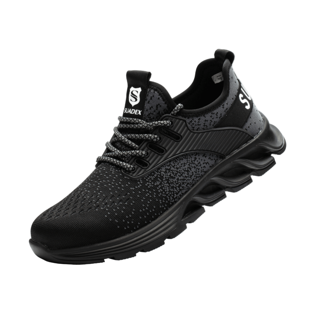 Herrskor i Kevlar med Ståltåkappe och Sklisäker Sula 0