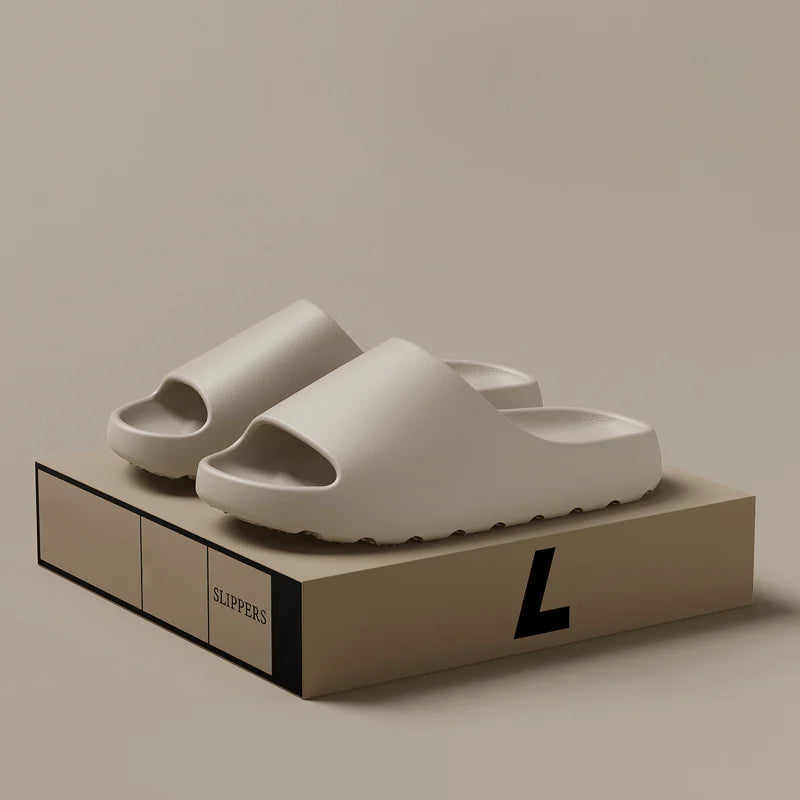 Herrtofflor Minimalistisk Design Slip-On för Avslappnat Inomhus- och Utomhusbruk 3