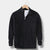 Herrtröja Mock Neck Jacquard Stilren 8