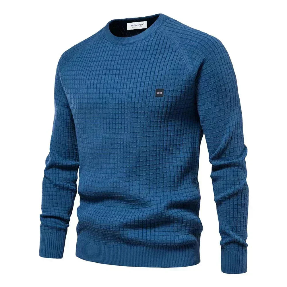 Herrtröja Stickad med Stil 2
