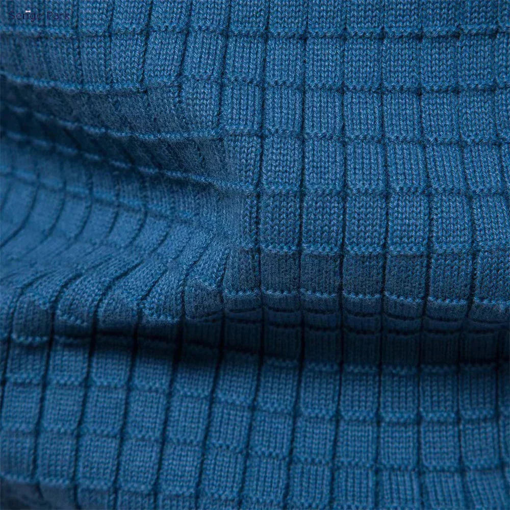 Herrtröja Stickad med Stil 3